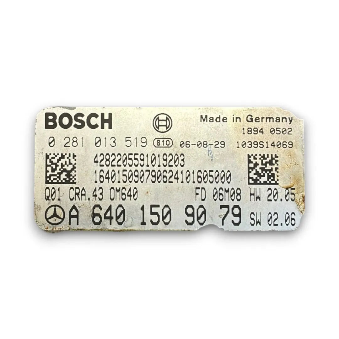 Dettaglio Centralina motore ECU Mercedes-Benz Classe B T245 2005–2013 cod. A6401509079 - foto 3