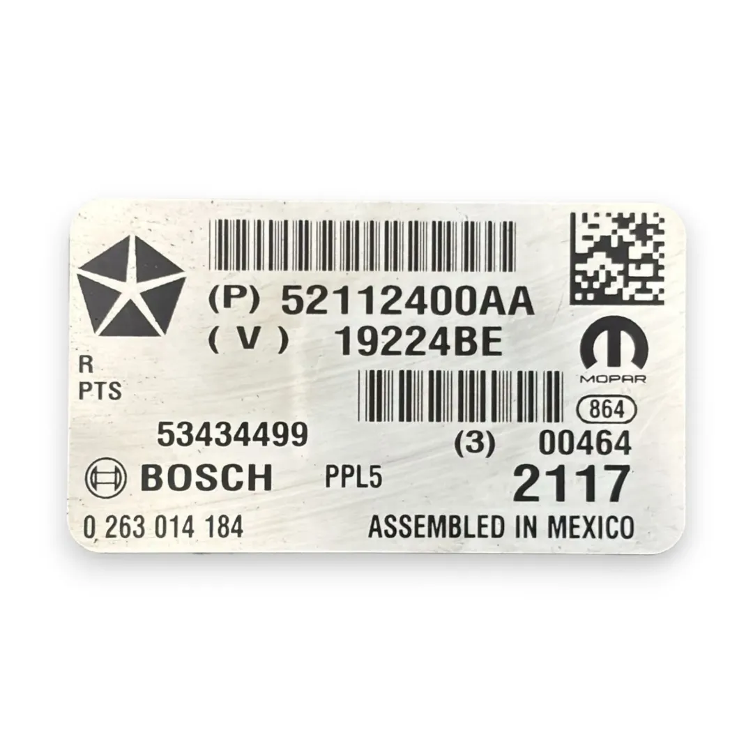 Dettaglio Centralina sensori parcheggio Jeep Compass OEM K52112401AA - foto 3