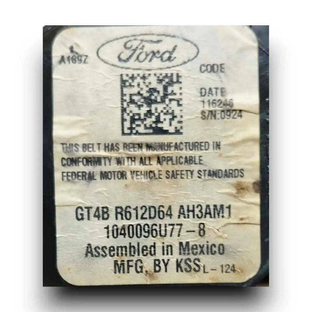 Dettaglio Cintura di sicurezza anteriore destra Ford Edge OEM 2020039 - foto 3
