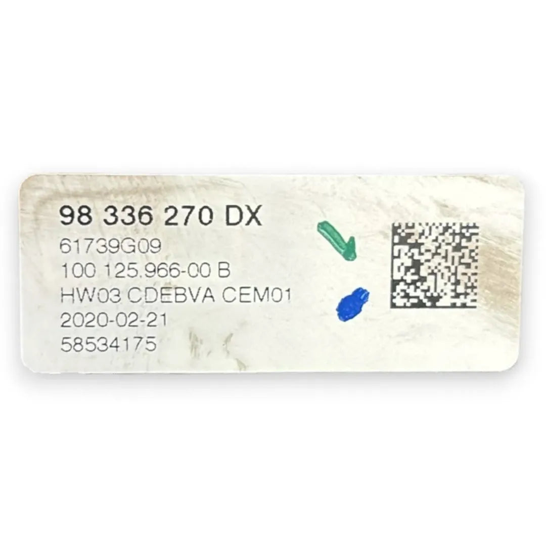 Dettaglio Selettore cambio automatico Peugeot 2008 2019–2023 OEM 98336270DX - foto 3