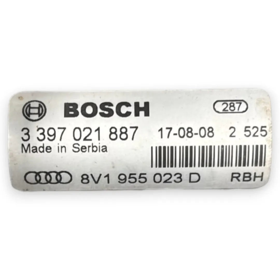 Dettaglio Meccanismo tergiparabrezza con motorino Audi A3 8V 2016–2021 cod. 8V1955023D - foto 3