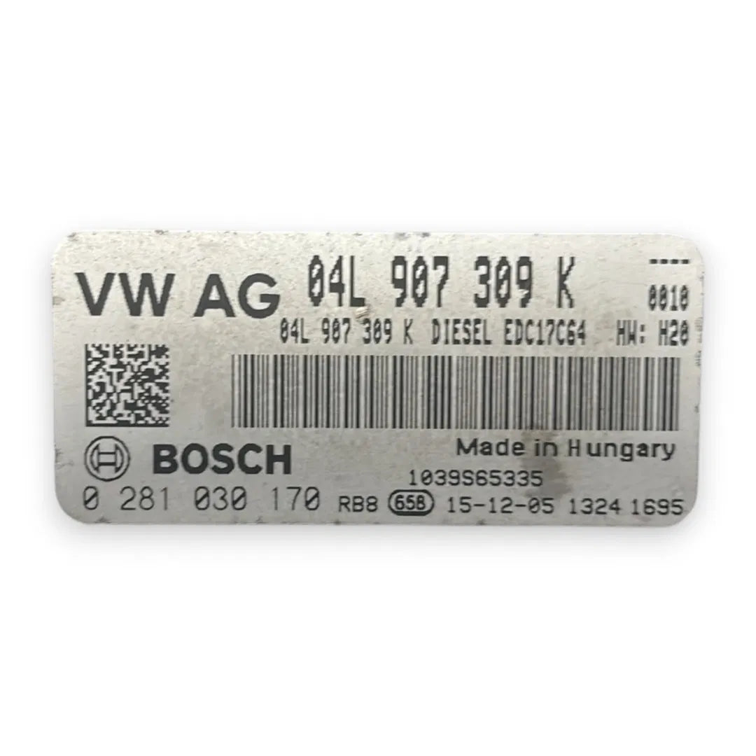 Dettaglio Centralina motore ECU Volkswagen Caddy VAN 2015–2021 OEM 04L907309K - foto 3
