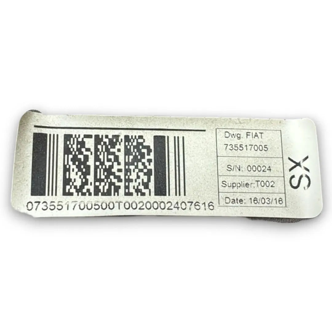 Dettaglio Cintura di sicurezza posteriore sinistra Fiat Doblò 4V OEM 735517005 - foto 3