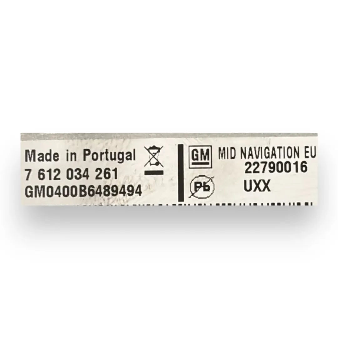 Dettaglio Autoradio Opel Astra P10 OEM 13360095 - foto 3