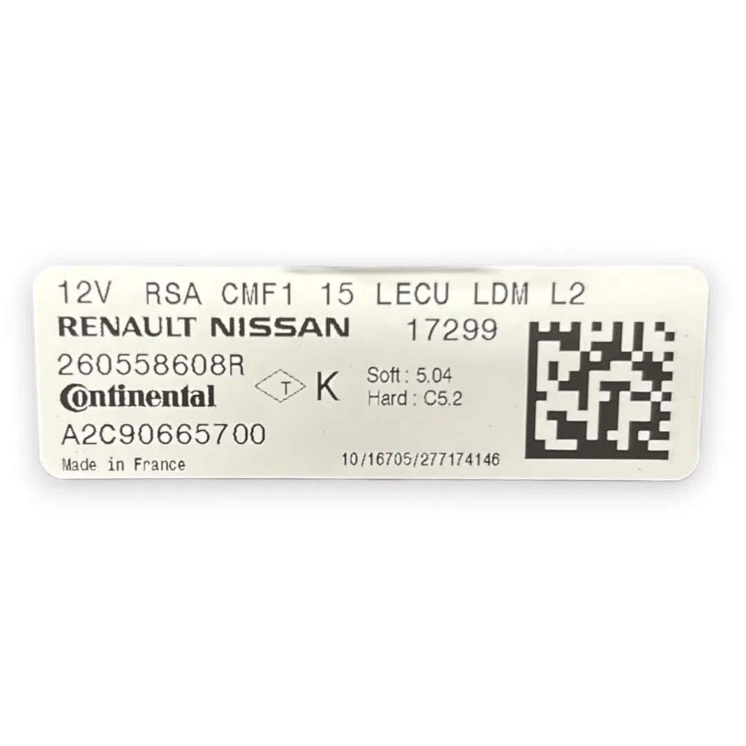 Dettaglio Centralina di controllo proiettori sinistra Renault Captur 2017–2020 OEM 260558608R - foto 3