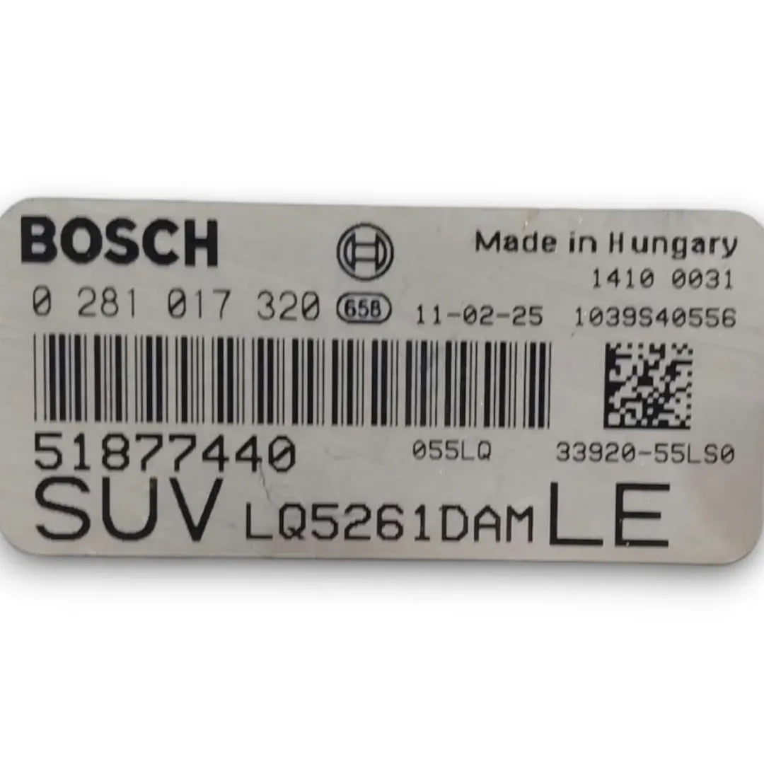 Dettaglio Centralina motore ECU Fiat Sedici 2006–2011 cod. 0281017320 - foto 3