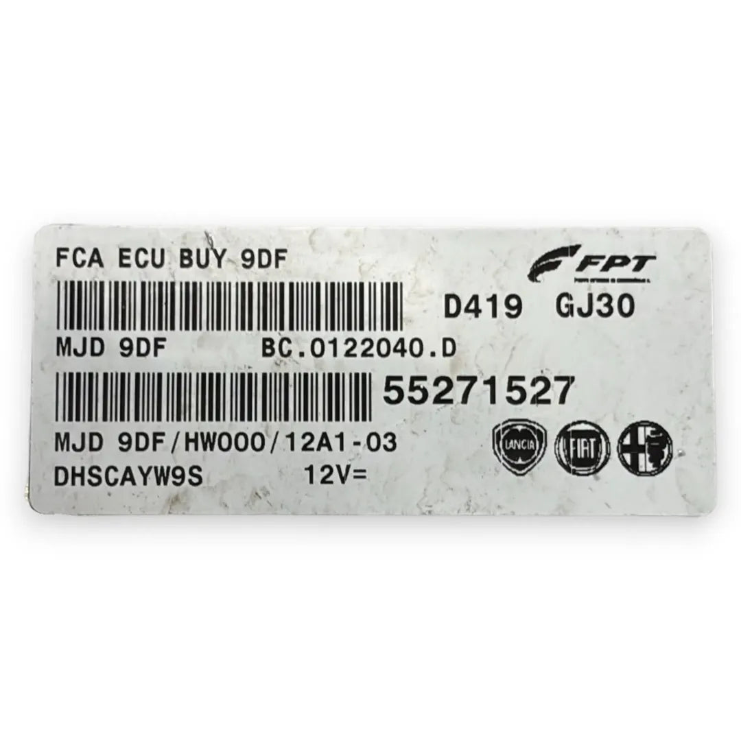 Dettaglio Centralina gestione motore e iniezione Fiat 500X 5F OEM 55271527 - foto 3