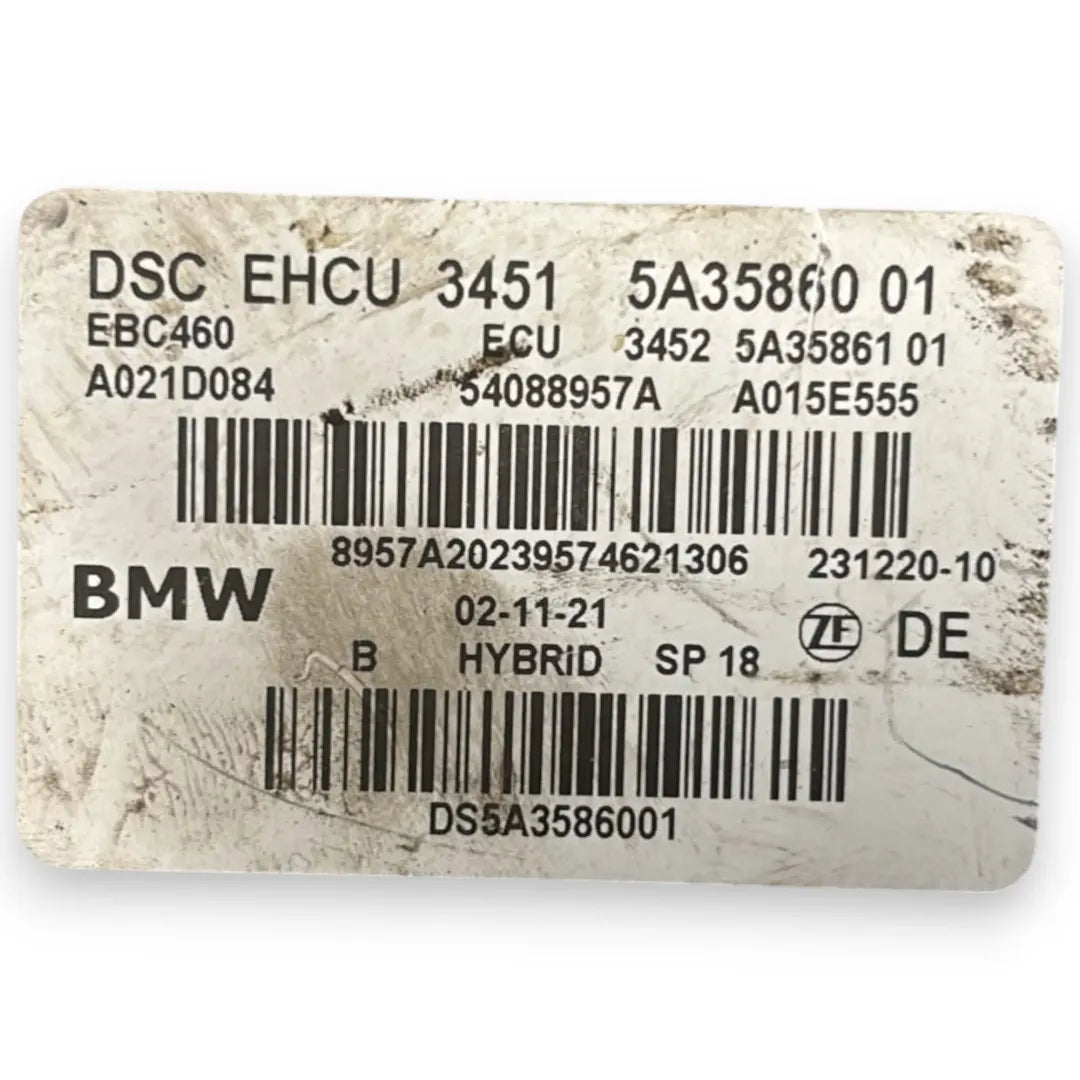 Dettaglio Pompa ABS BMW X3 G01 LCI cod. 5A3586001 - foto 3