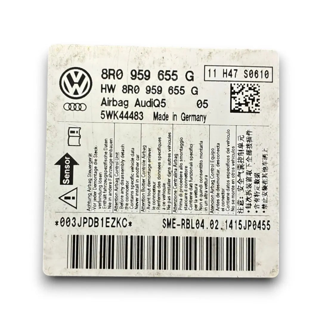 Dettaglio Centralina airbag Audi Q5 8R 2008–2017 OEM 8R0959655G - foto 3