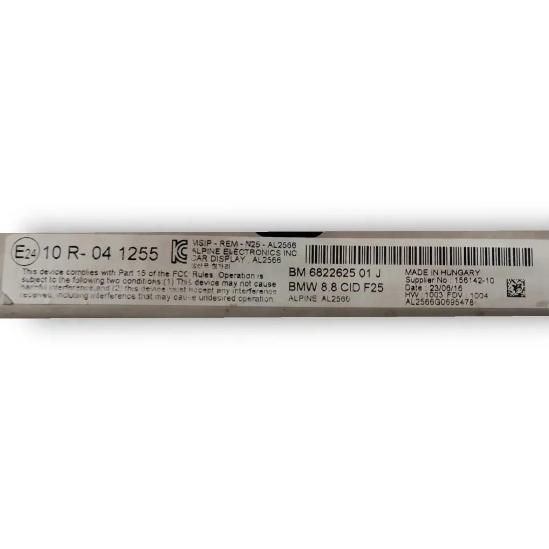 Dettaglio Display navigatore satellitare BMW X3 F25 OEM 65509370870 - foto 3