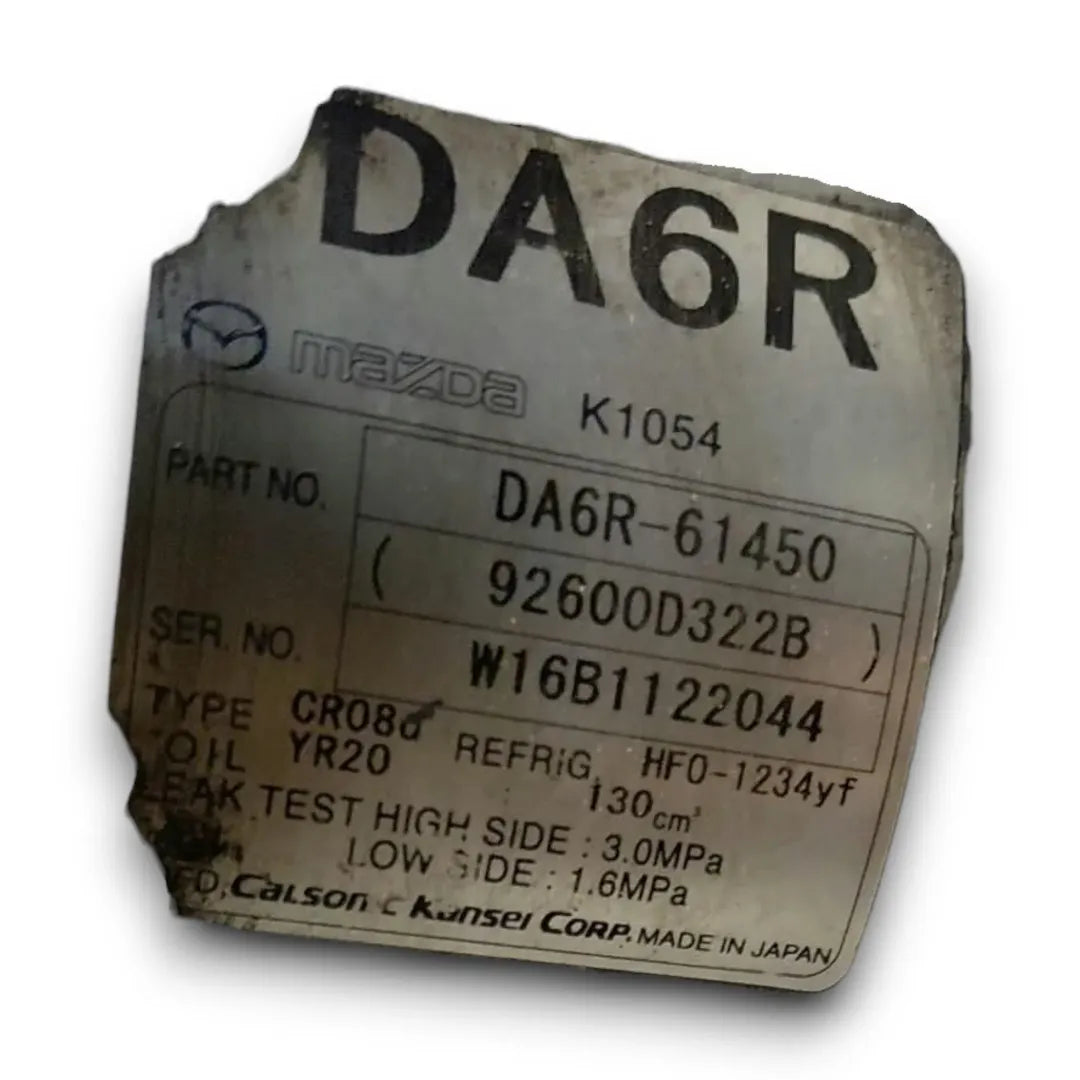 Dettaglio Compressore clima Mazda CX-3 dal 2015 OEM DA6R61450 - foto 3