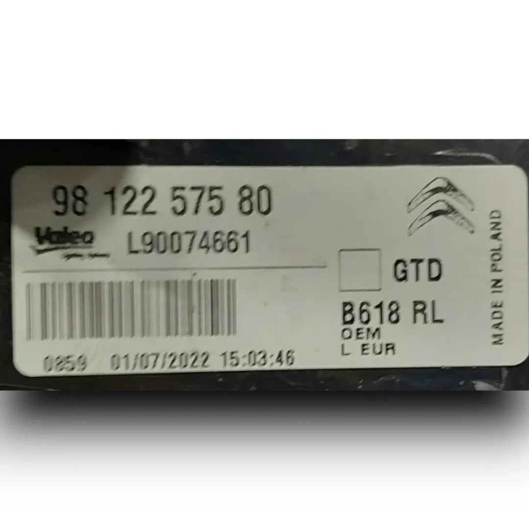 Dettaglio Fanale posteriore sinistro Citroën C3 3ª Serie OEM 9812257780 - foto 4