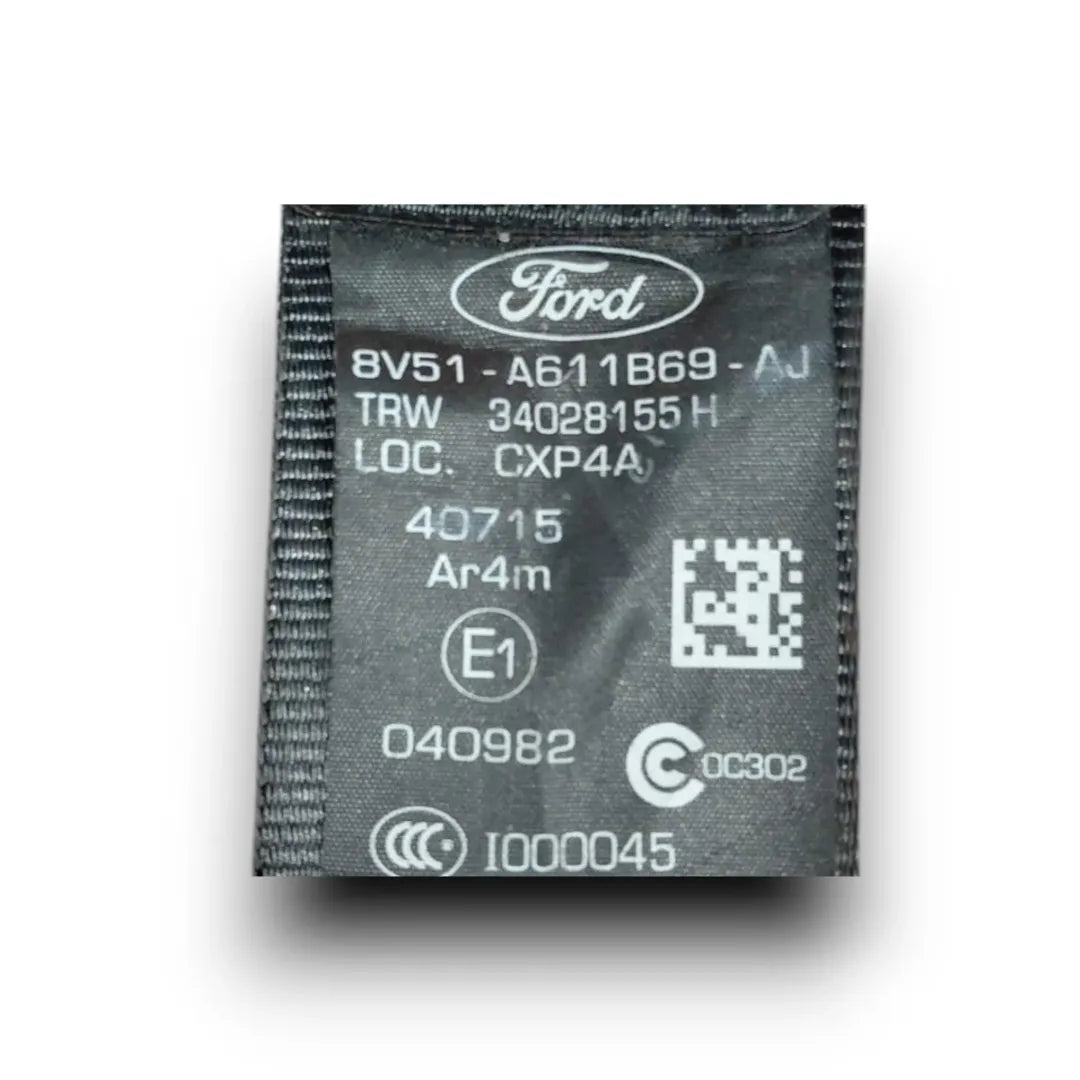 Dettaglio Cintura di sicurezza posteriore sinistra Ford Fiesta CE1 OEM 2271986 - foto 4