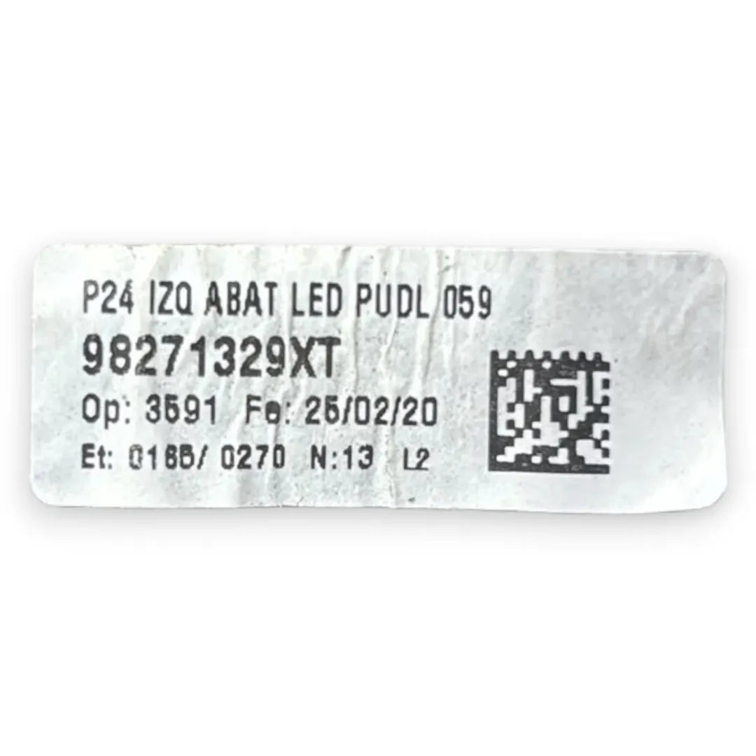 Dettaglio Specchietto retrovisore esterno sinistro Peugeot 2008 2019–2023 OEM 98271329XT - foto 4