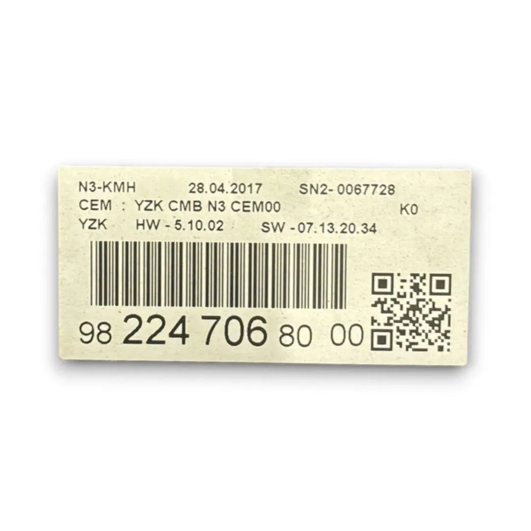 Dettaglio Tachimetro e contachilometri Peugeot Expert Furgone 3ª Serie cod. 982247068000 - foto 4