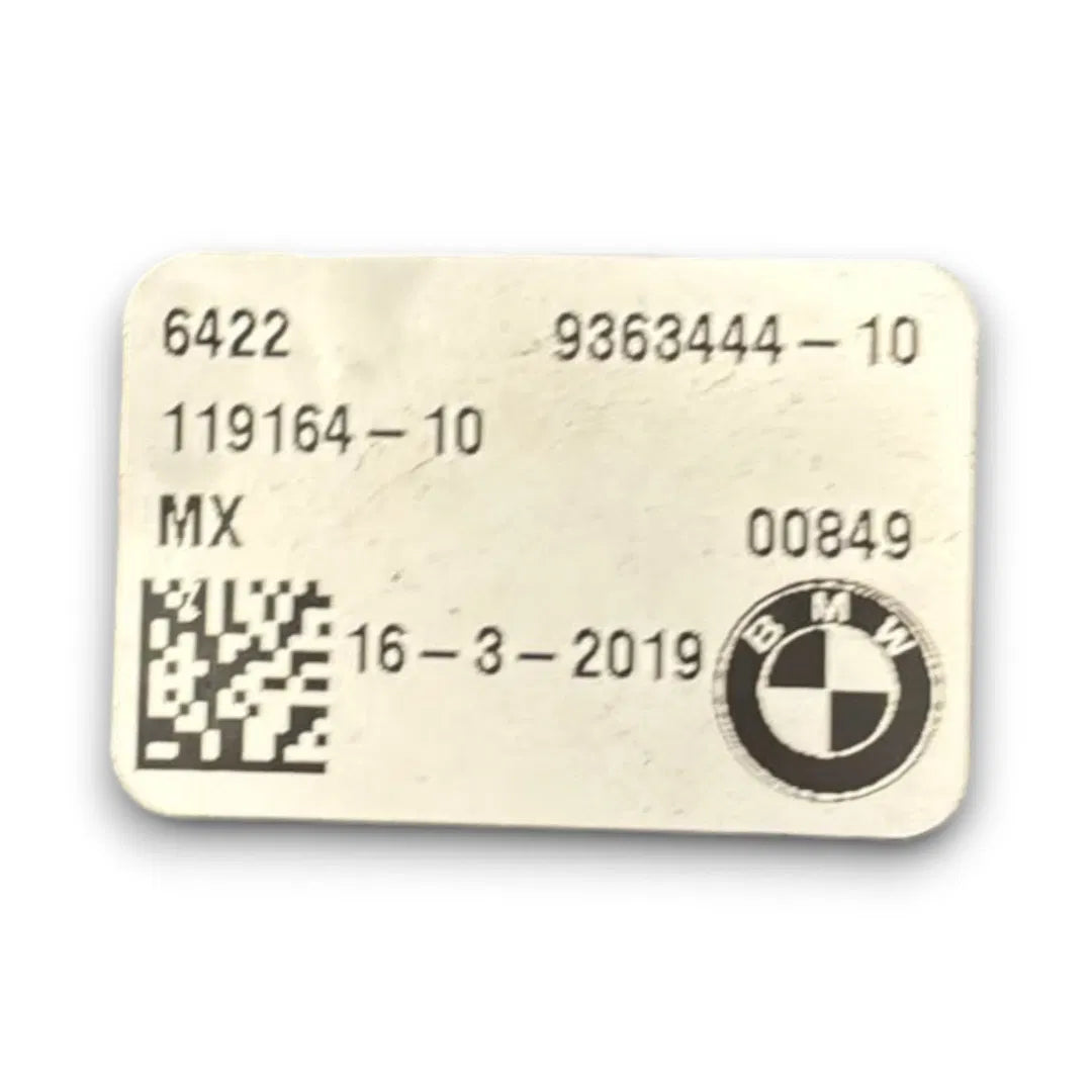 Dettaglio Bocchetta aria centrale cruscotto BMW X4 G02 dal 2018 OEM 9363444 - foto 4