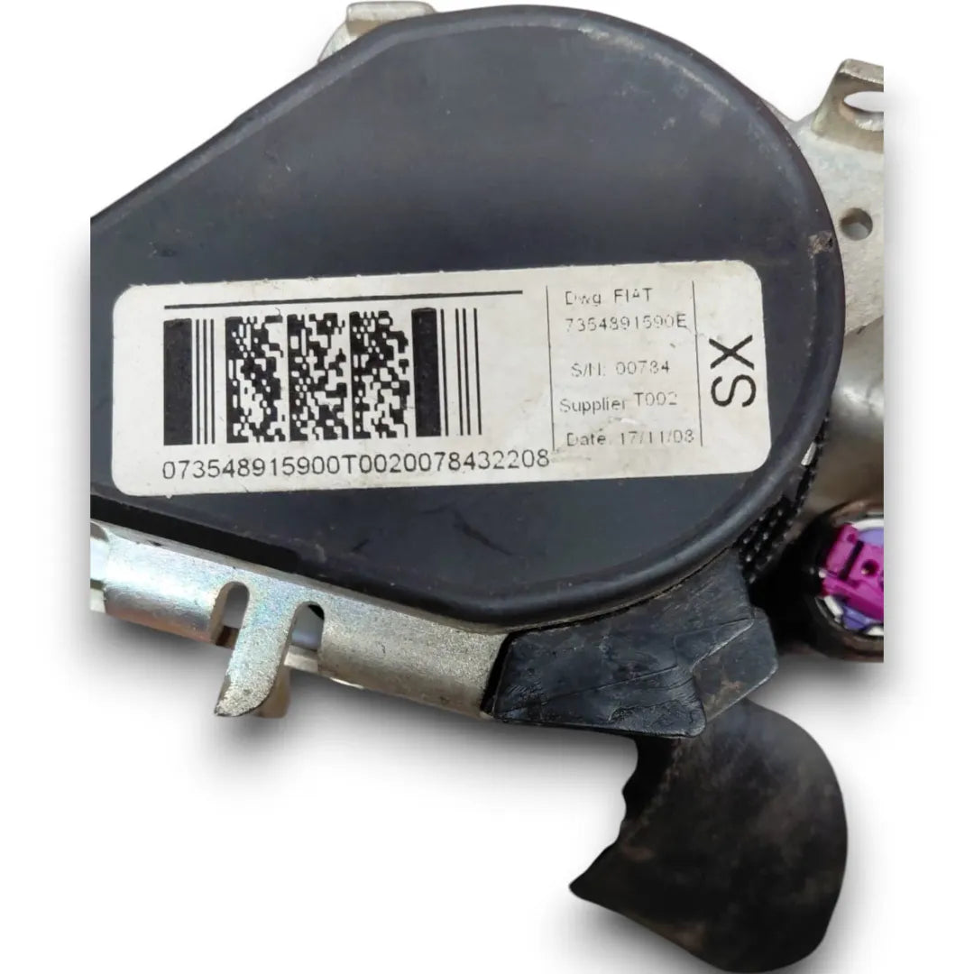 Dettaglio Cintura di sicurezza anteriore sinistra Fiat Qubo 3N OEM 735632225 - foto 4