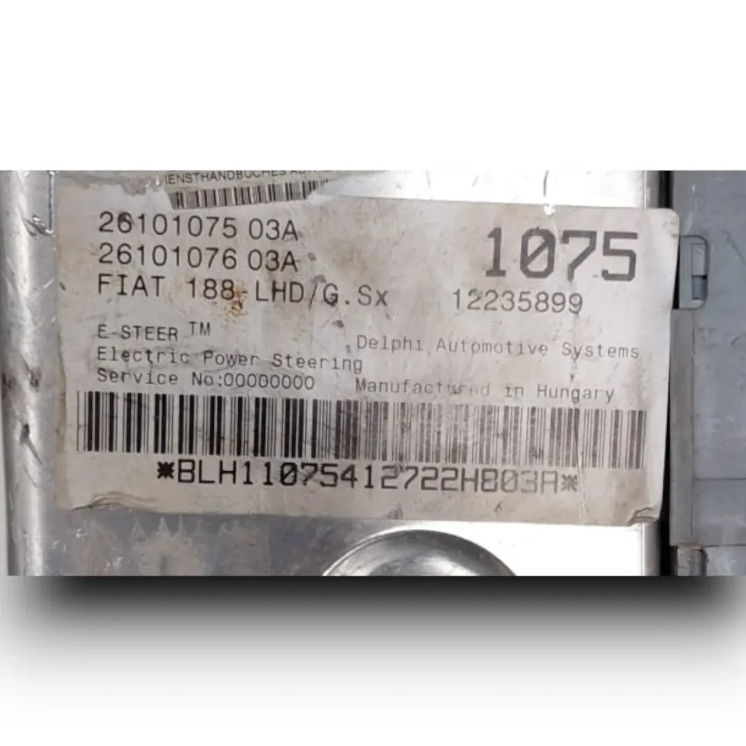 Dettaglio Piantone sterzo completo Fiat Punto Classic 2U OEM 71775554 - foto 4