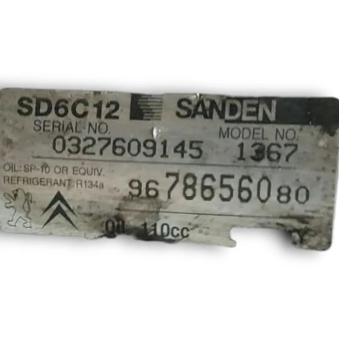 Dettaglio Compressore clima Citroën C4 Picasso 2006–2013 OEM 9800839580 - foto 4