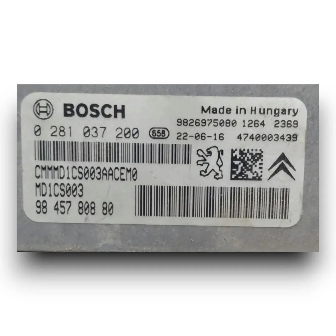 Dettaglio Centralina motore ECU Citroën C3 3ª Serie cod. 0281037200 - foto 4