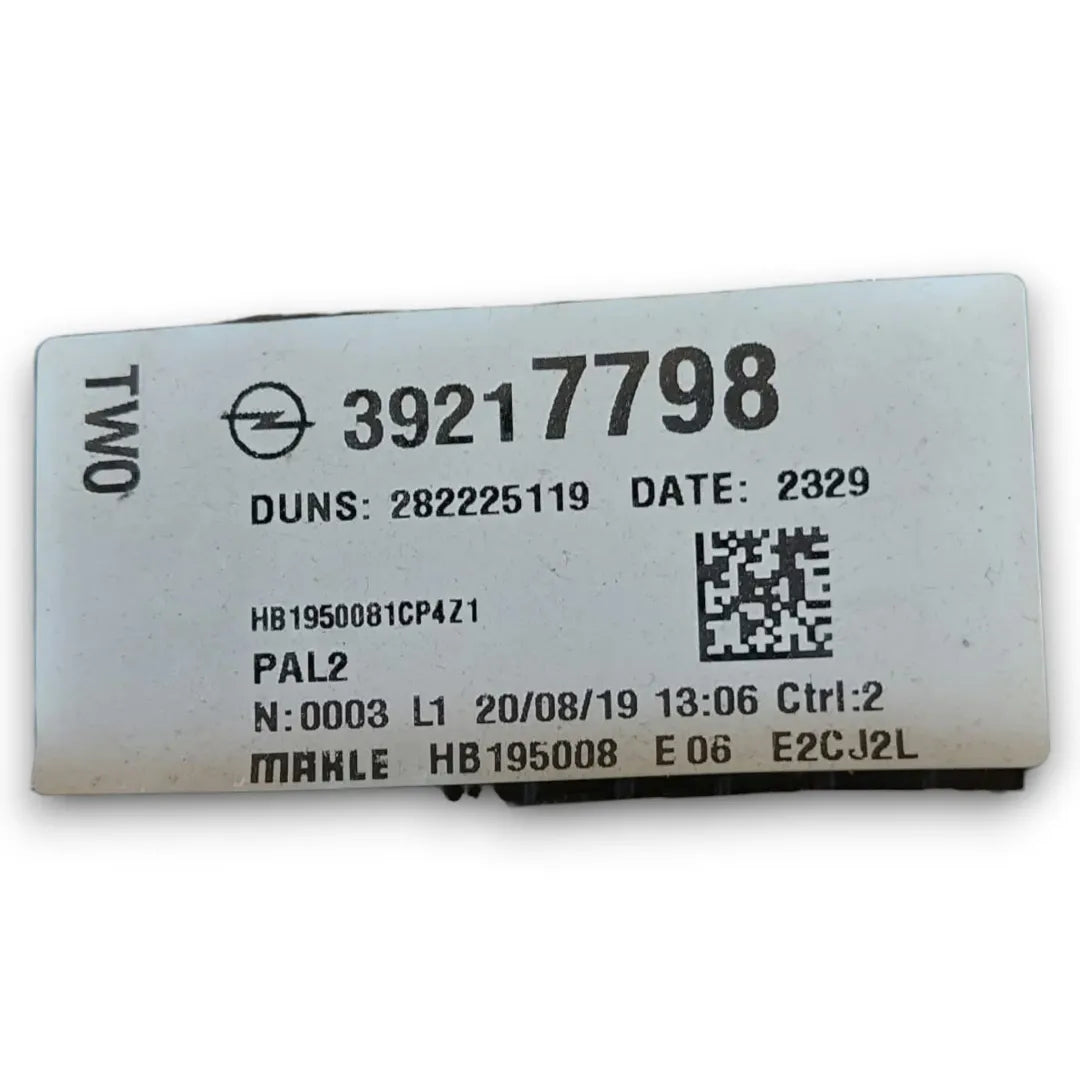 Dettaglio Gruppo riscaldatore abitacolo Opel Insignia dal 2017 OEM 39217798 - foto 5