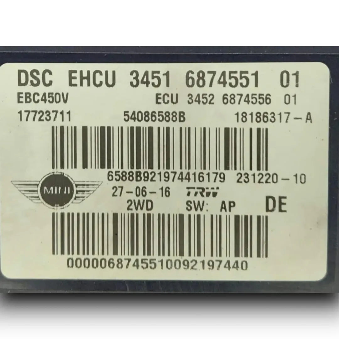 Dettaglio Pompa ABS MINI Countryman R60 cod. 3451687455101 - foto 5