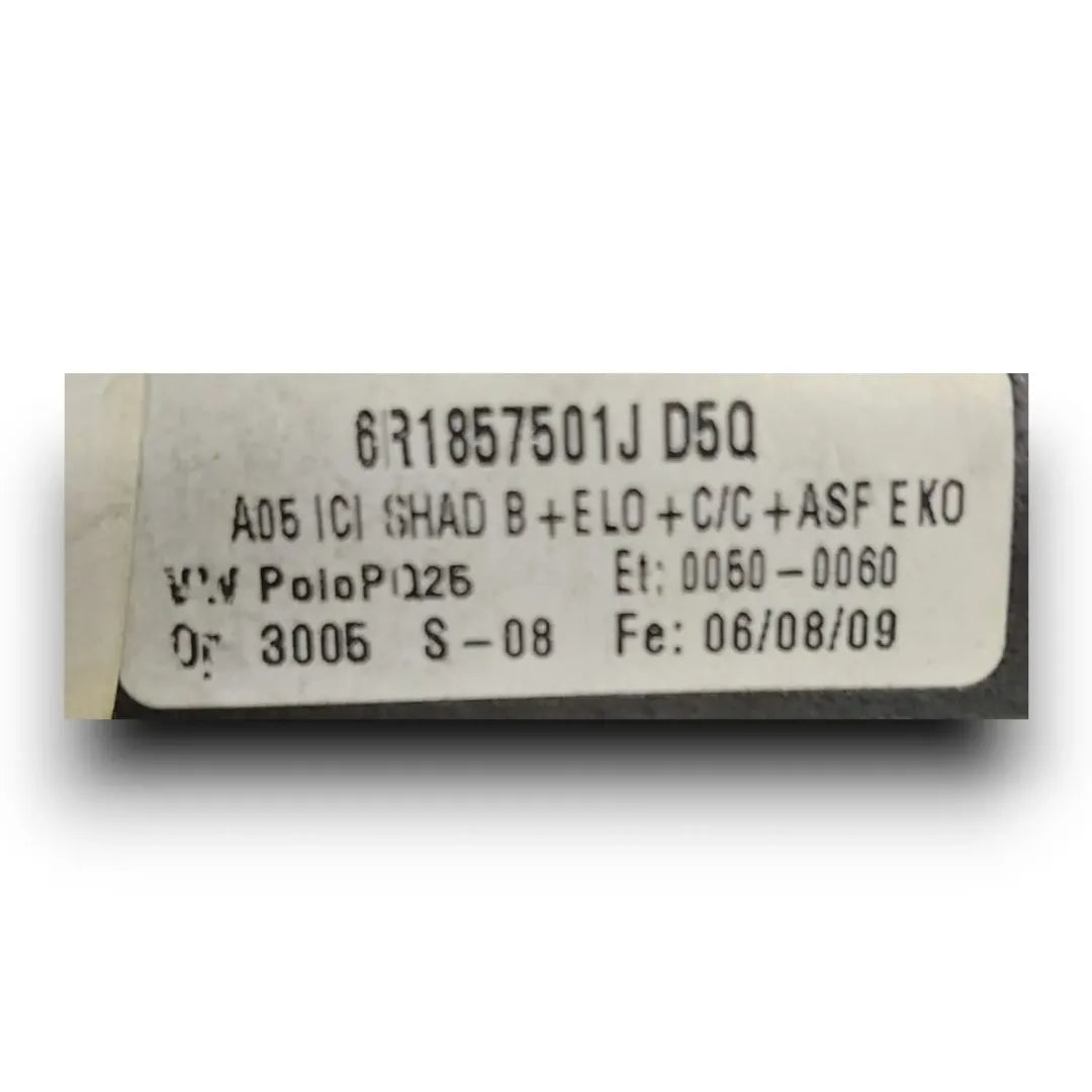 Dettaglio Specchietto retrovisore esterno sinistro Volkswagen Polo 6C OEM 6C18575079B9 - foto 5