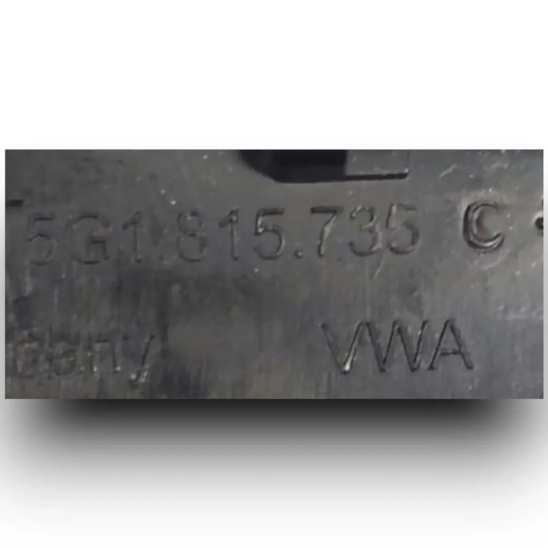 Dettaglio Bocchetta aria centrale cruscotto Volkswagen Golf VII dal 2012 OEM 5G1819728AFBBF - foto 5