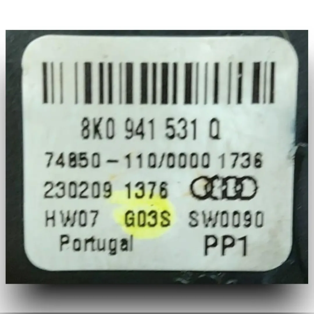 Dettaglio Interruttore comando luci Audi A5/S5 8T OEM 8K0941531TWEP - foto 5