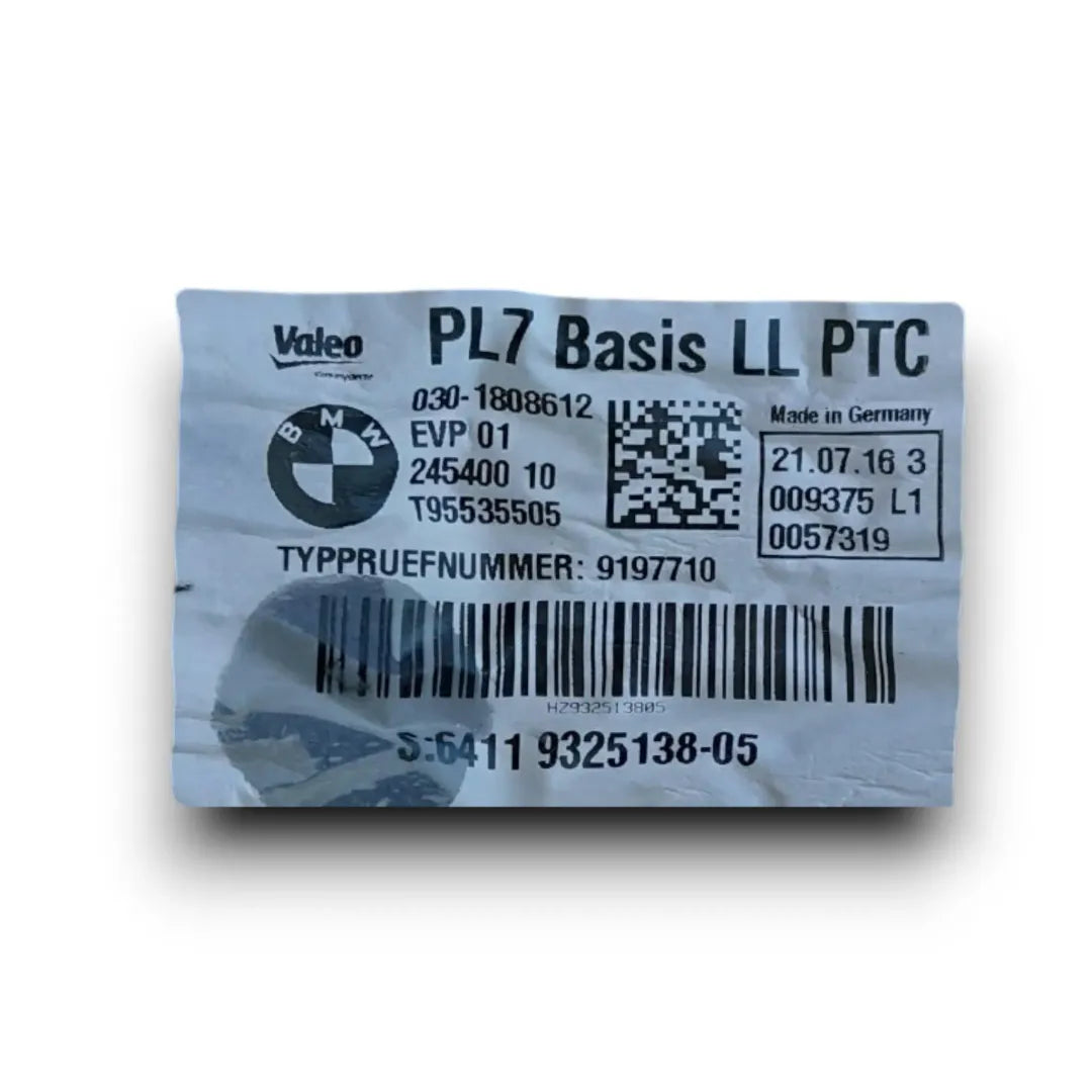 Dettaglio Gruppo riscaldatore abitacolo BMW Serie 1 5P F20 dal 2015 cod. 24540010 - foto 6