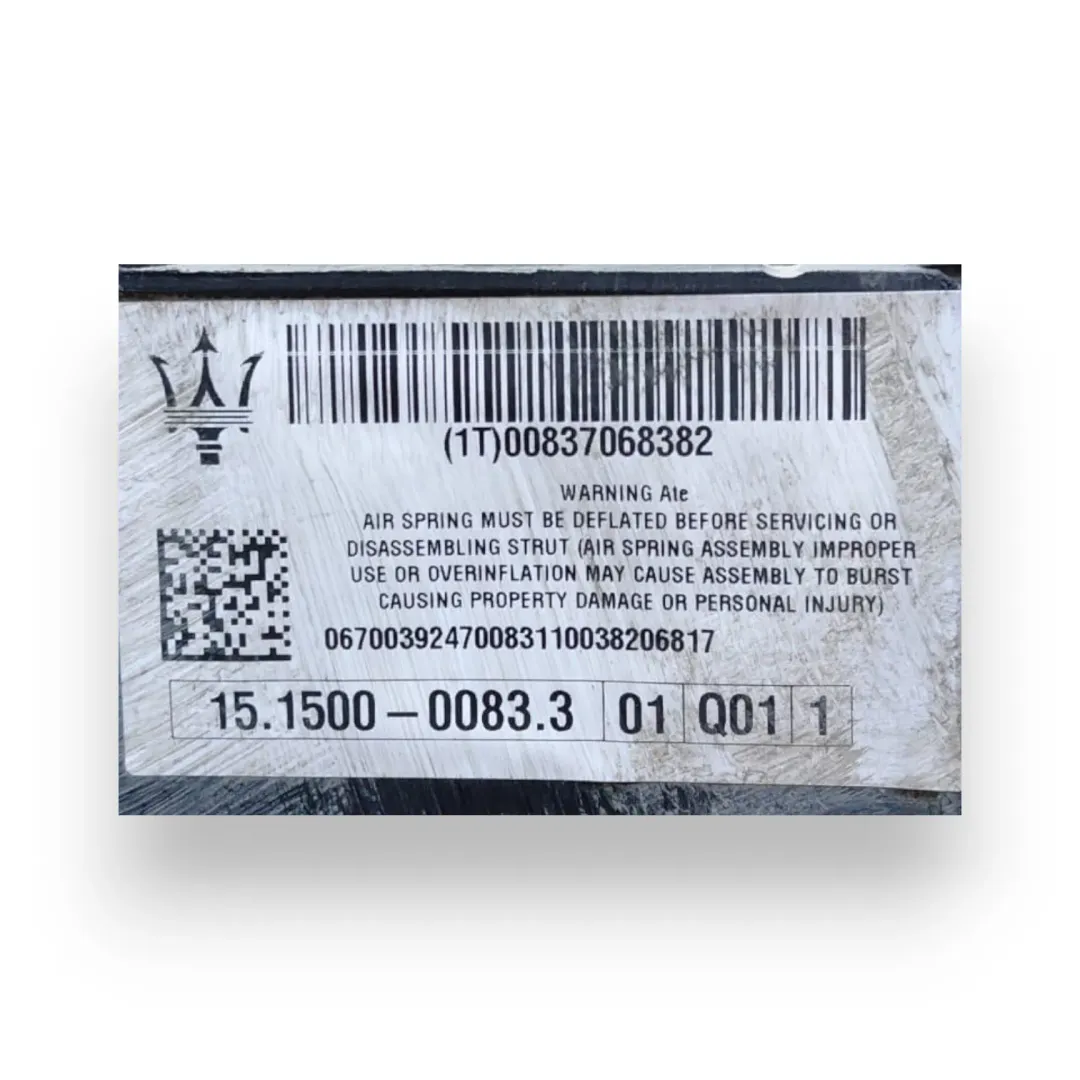 Dettaglio Blocco valvole sospensioni pneumatiche Maserati Levante OEM 670032006 - foto 7