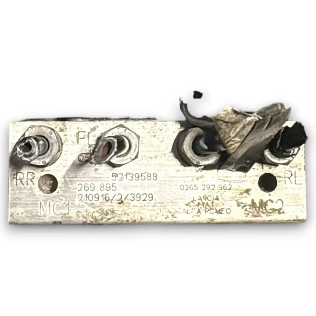 Dettaglio Gruppo ABS completo con pompa e centralina Fiat Fiorino Qubo OEM 71769895 - foto 7