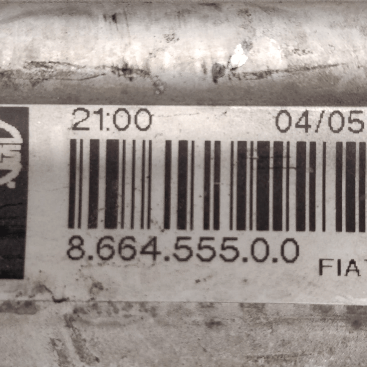 Intercooler Fiat Bravo 1.6 Diesel COD: 866455500 (2007 - 2014) - F&P CRASH SRLS - Ricambi Usati