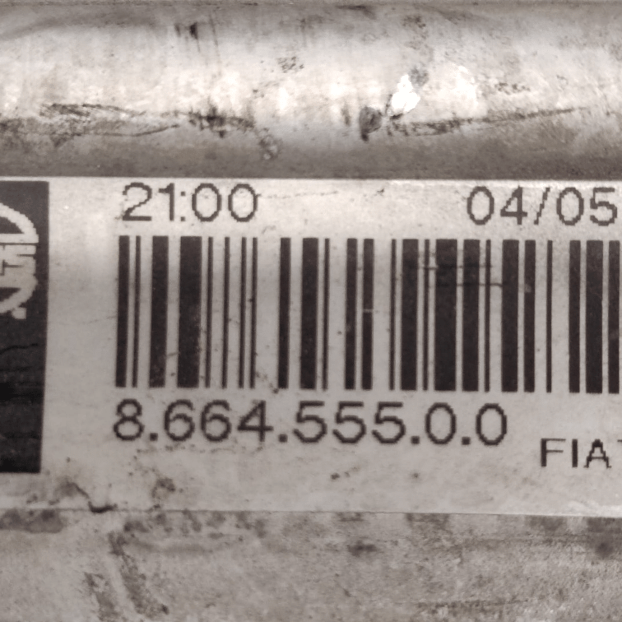 Intercooler Fiat Bravo 1.6 Diesel COD: 866455500 (2007 - 2014) - F&P CRASH SRLS - Ricambi Usati