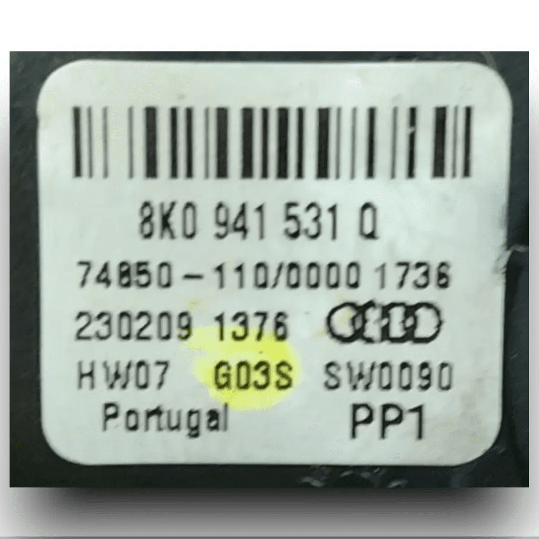 Dettaglio Interruttore comando luci Audi A5/S5 8T 2007–2012 OEM 8K0941531TWEP - foto 5