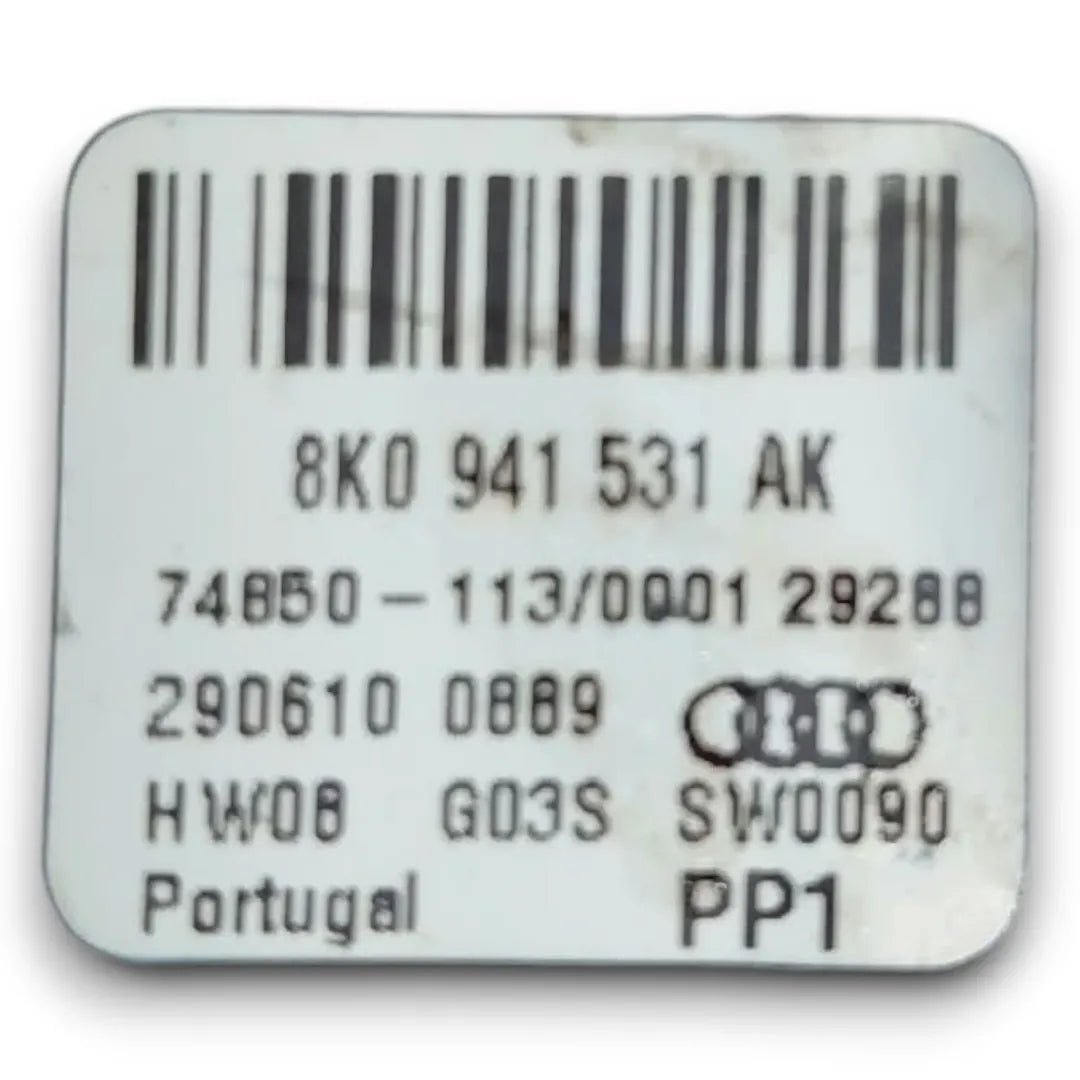Interruttore comando luci Audi Q5 8R 2008–2017 OEM 8K0941531AK - F&P CRASH SRL - Ricambi Usati