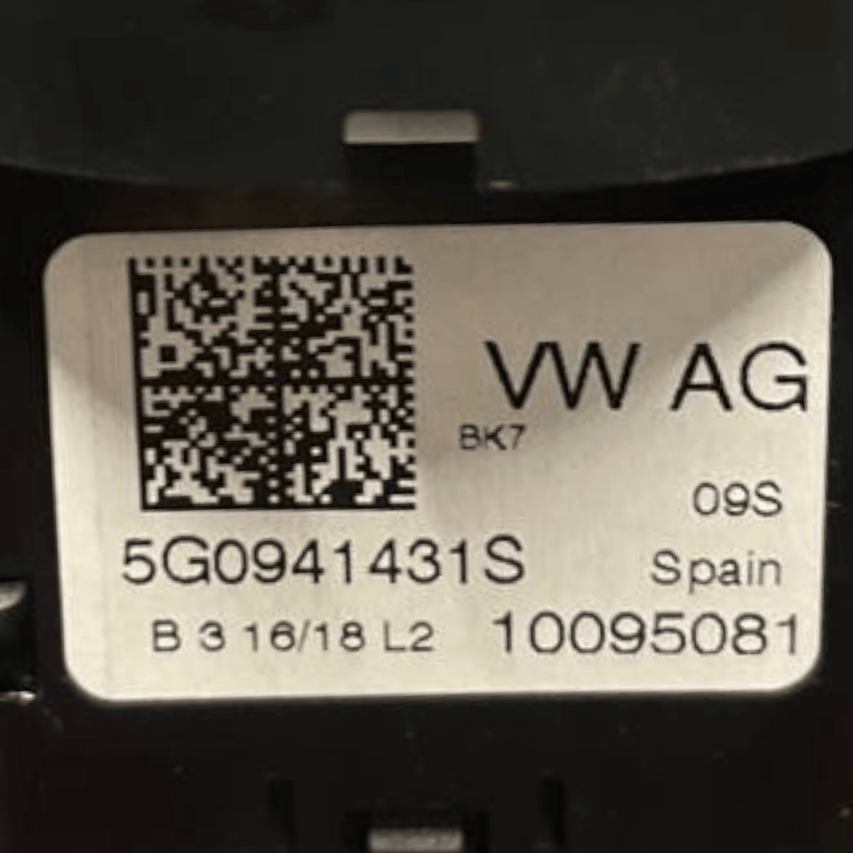 Switch / Light Control Volkswagen Polo VI AW1 (2017 - ) code: 5G0941431S - F&P CRASH SRLS - Used Parts