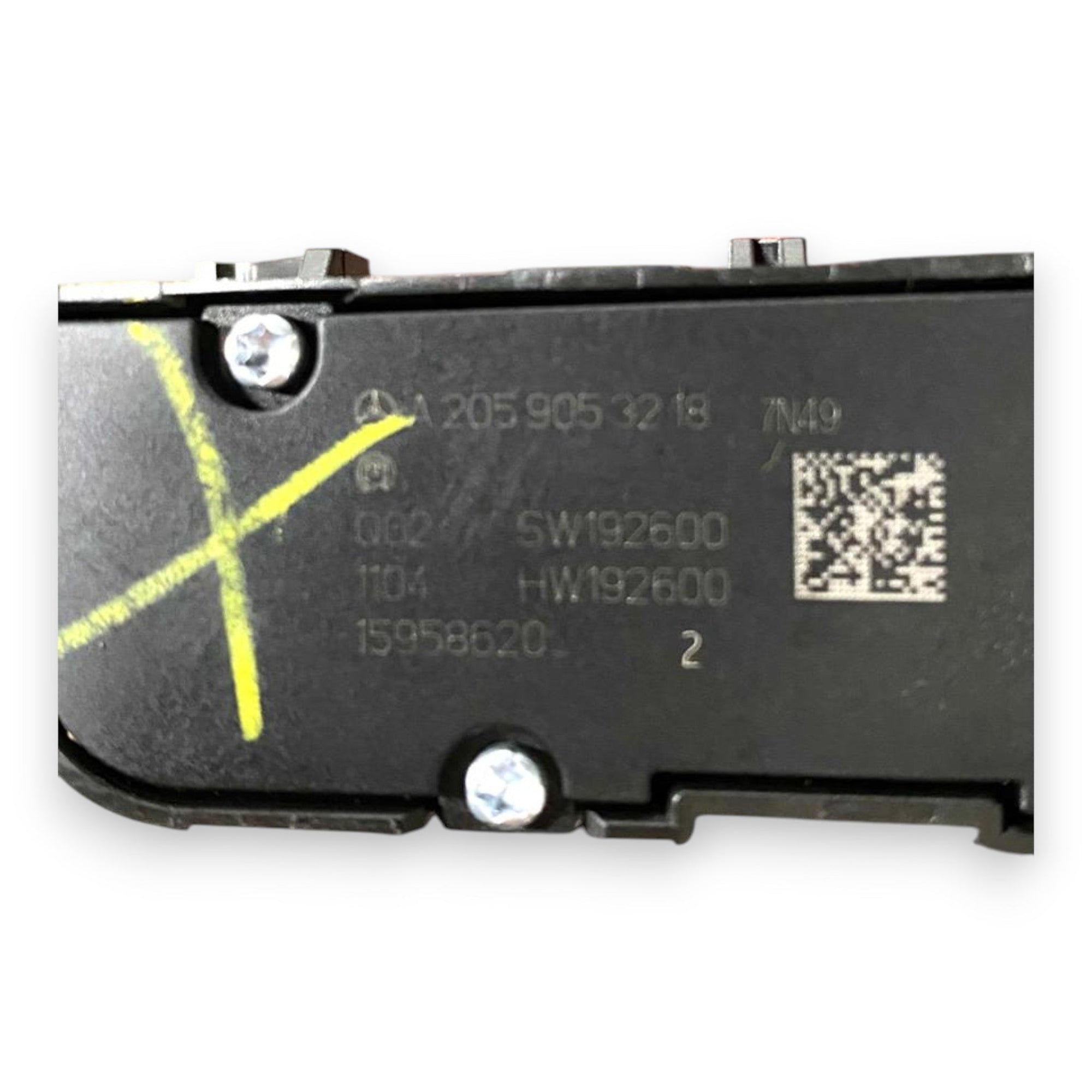 Interruttore / pulsante riscaldamento sedili Mercedes Benz GLC X253 (2015 - 2023) Cod: A2059053218 - F&P CRASH SRLS - Ricambi Usati