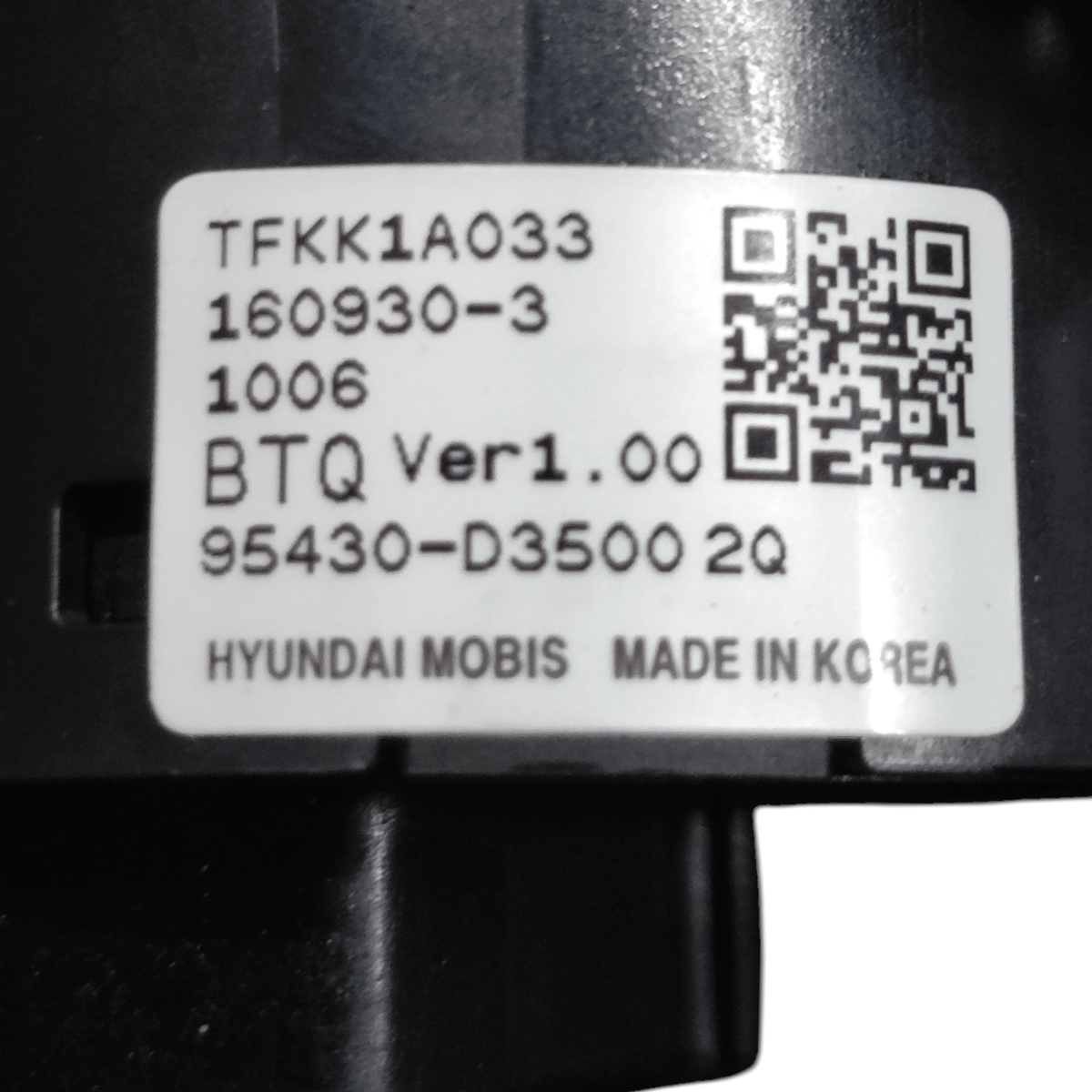 Interruttore / Pulsante Start & Stop Hyundai Tucson COD:95430 - D3500 (2015 - 2020) - F&P CRASH SRLS - Ricambi Usati