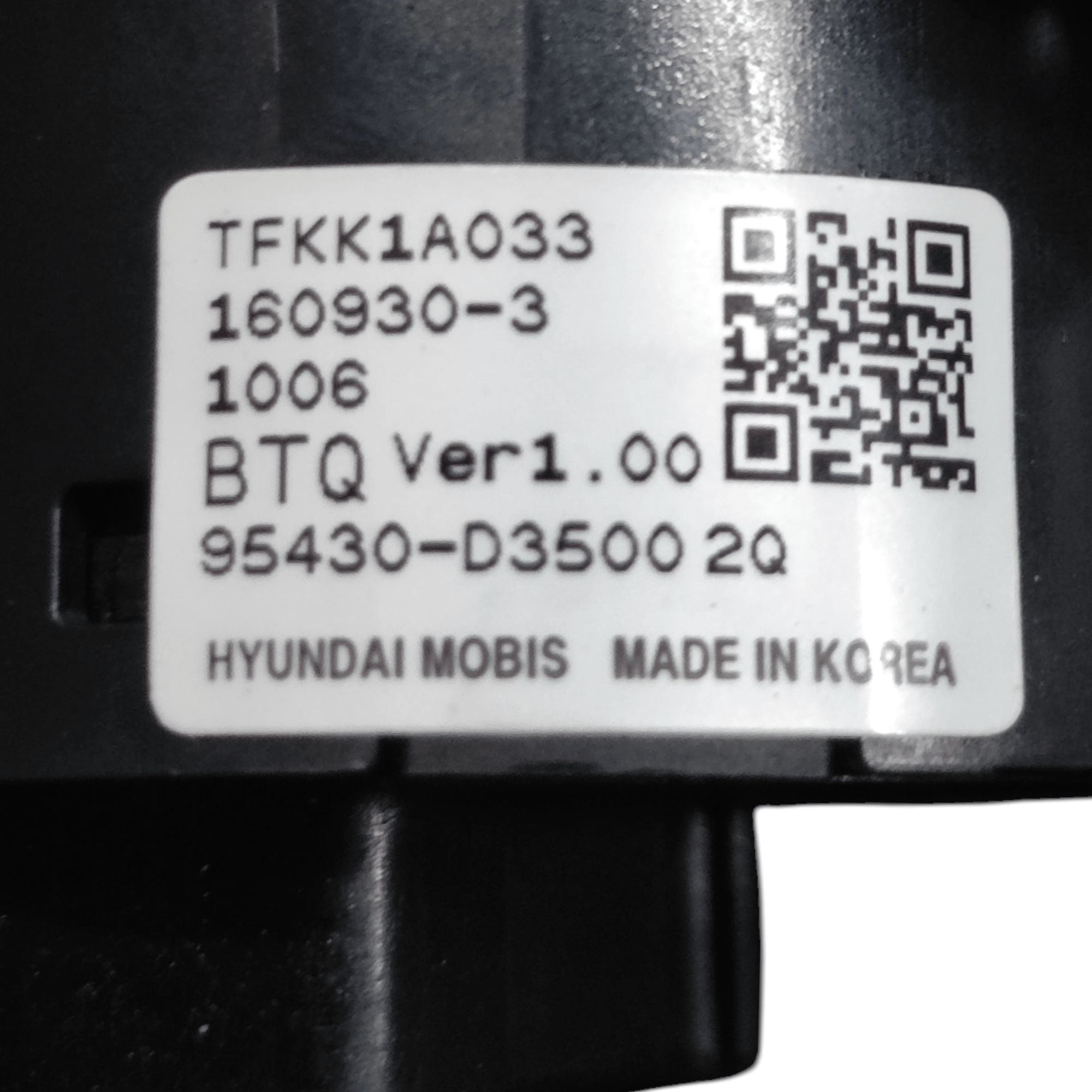 Interruttore / Pulsante Start & Stop Hyundai Tucson COD:95430 - D3500 (2015 - 2020) - F&P CRASH SRLS - Ricambi Usati