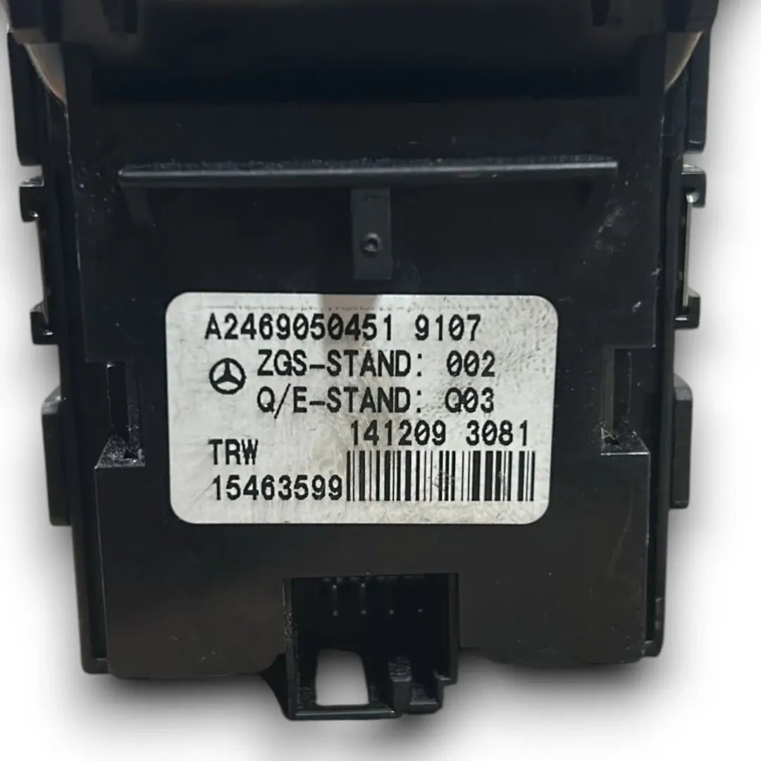 Dettaglio Pulsante freno a mano elettrico Mercedes-Benz Classe B T246 2011–2019 OEM A24690504519107 - foto 3