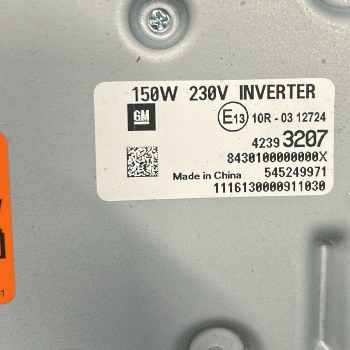 Inverter / regolatore di tensione opel mokka a 1.6 diesel cod:42393207 (2012 > 2019) - F&P CRASH SRL - Ricambi Usati