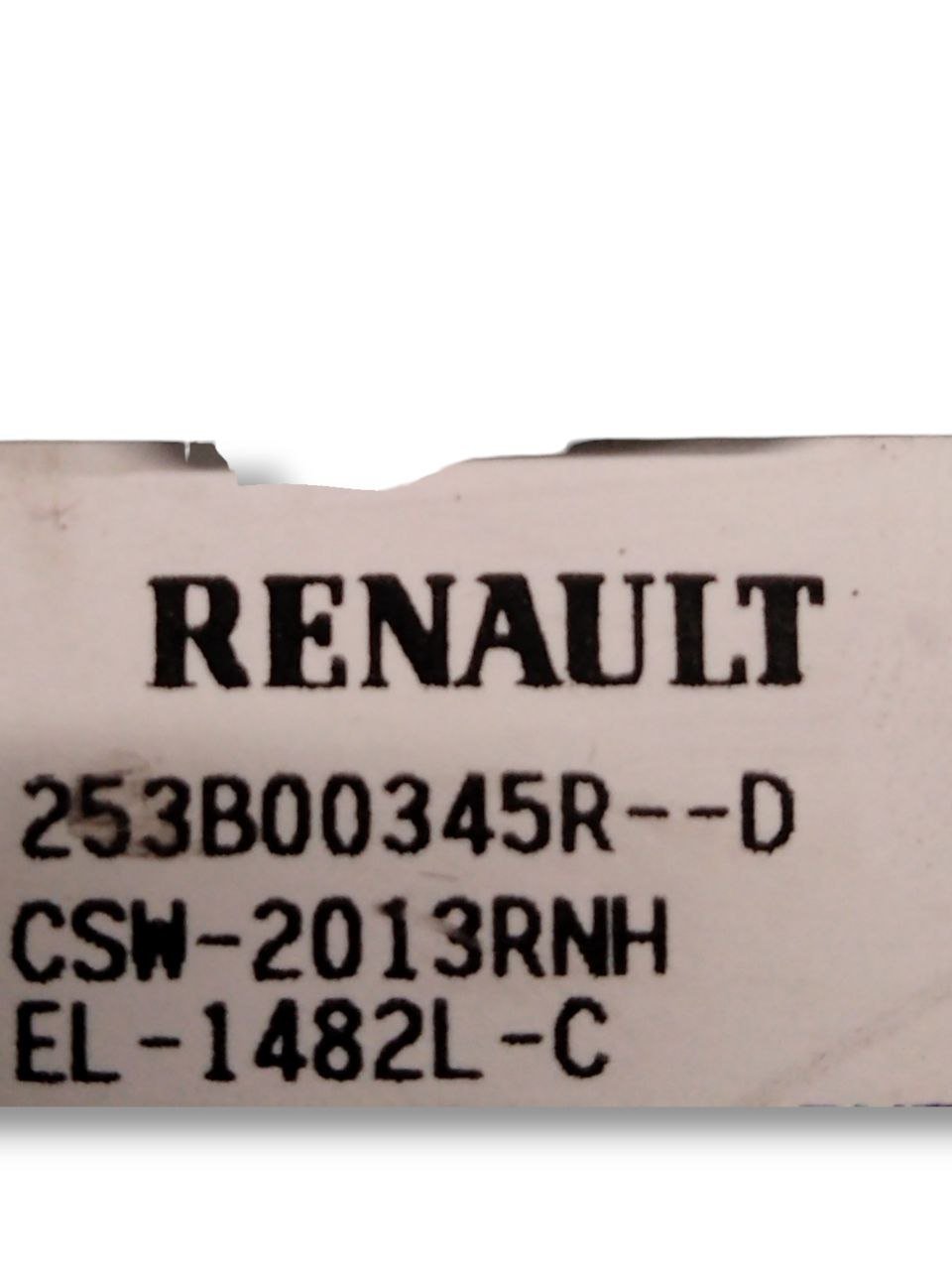 Joystic Computer di bordo Renault Megane III ( 2008-2016 ) cod.253B00345R-D - F&P CRASH SRLS - Ricambi Usati