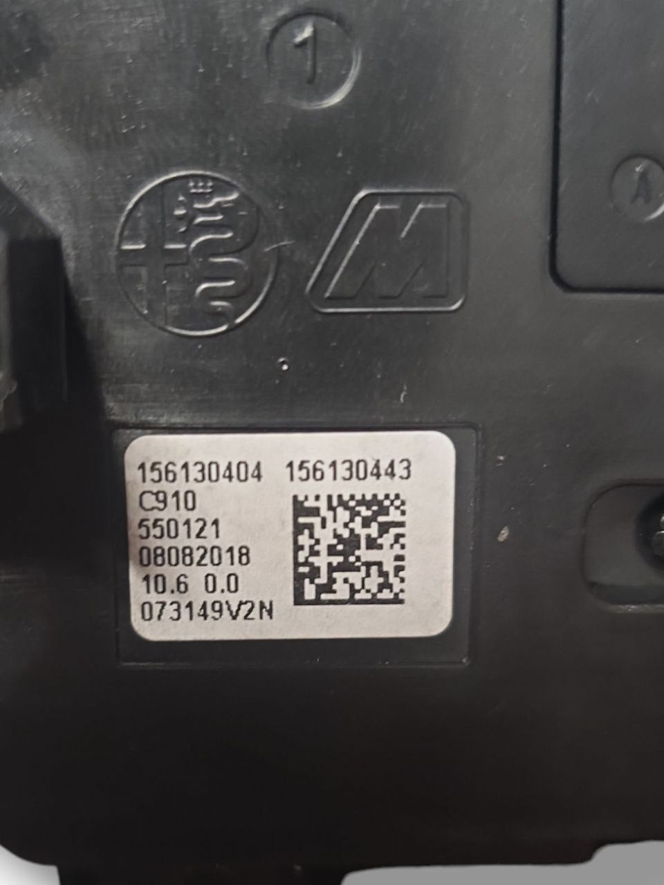 JOYSTICK COMPUTER DI BORDO ALFA ROMEO STELVIO (2016>) Cod : 156130404 - F&P CRASH SRLS - Ricambi Usati