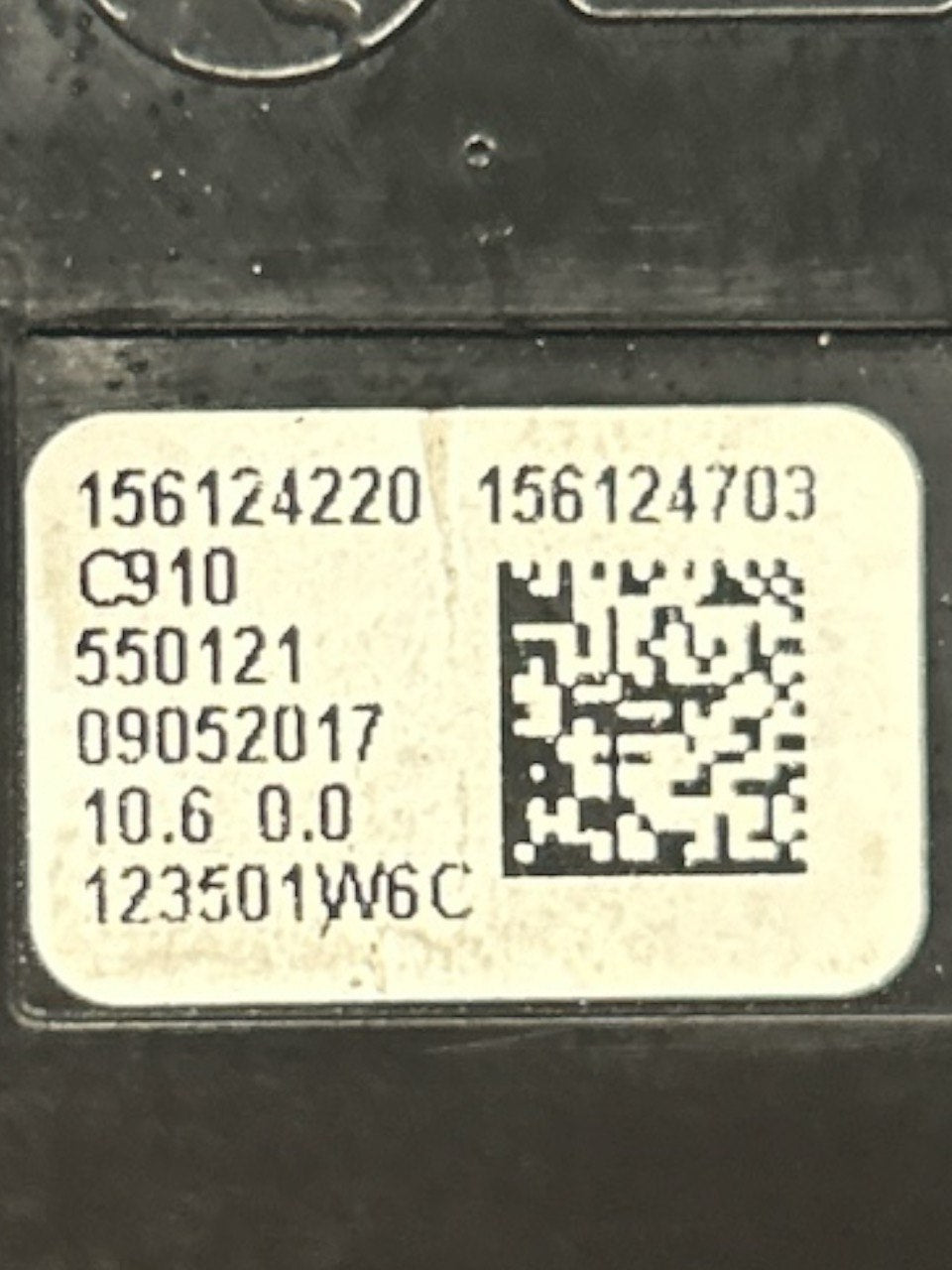 Joystick / Controller Menu Commands Alfa Romeo Stelvio (2016 > ) code . 156124220 - F&P CRASH SRLS - Used Parts