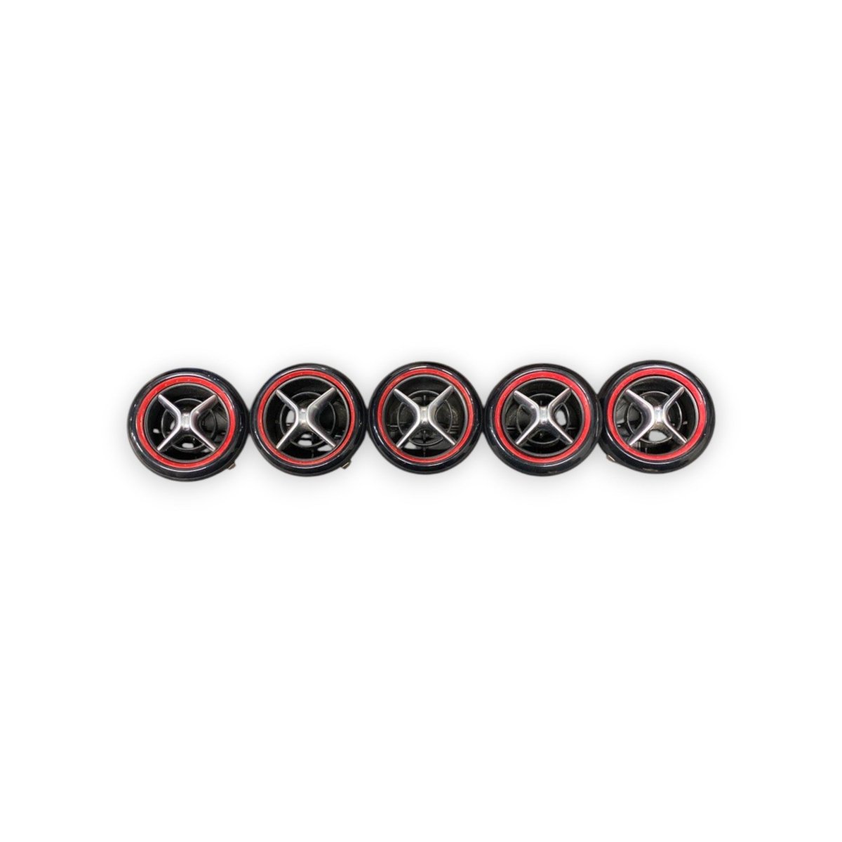 Kit 6 bocchette aria cruscotto mercedes - benz classe a w176 (2012 - 2018) Cod: a1768301054 / a1768300954 - F&P CRASH SRLS - Ricambi Usati