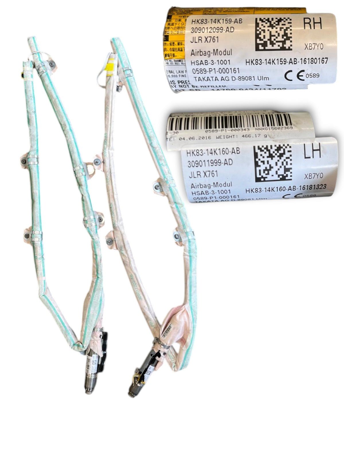 Kit AirBag Jaguar F - Pace (X761) (2016 >) - F&P CRASH SRLS - Ricambi Usati