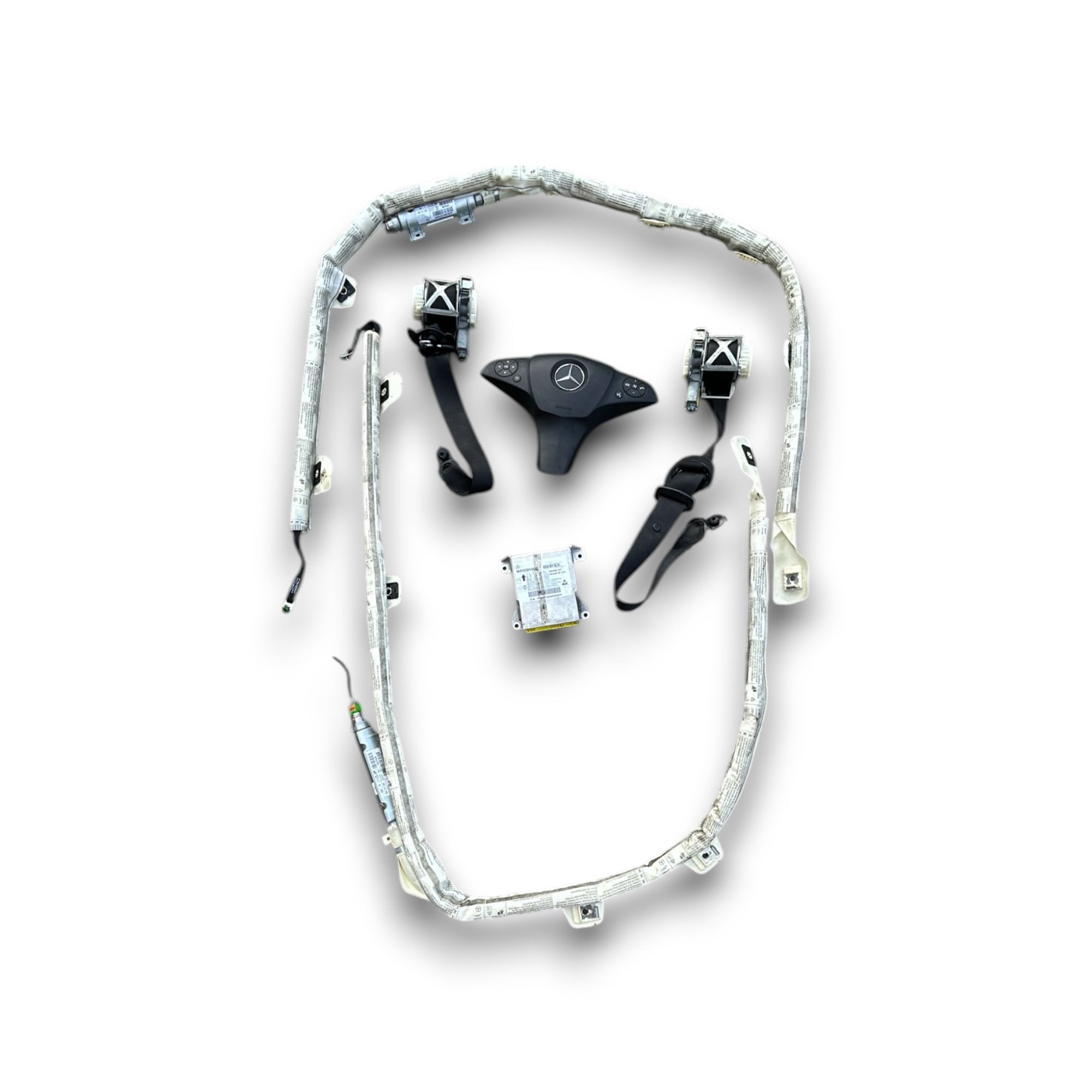 Kit AirBag Mercedes Benz GLK (X204) (2008 > 2015) - F&P CRASH SRLS - Ricambi Usati