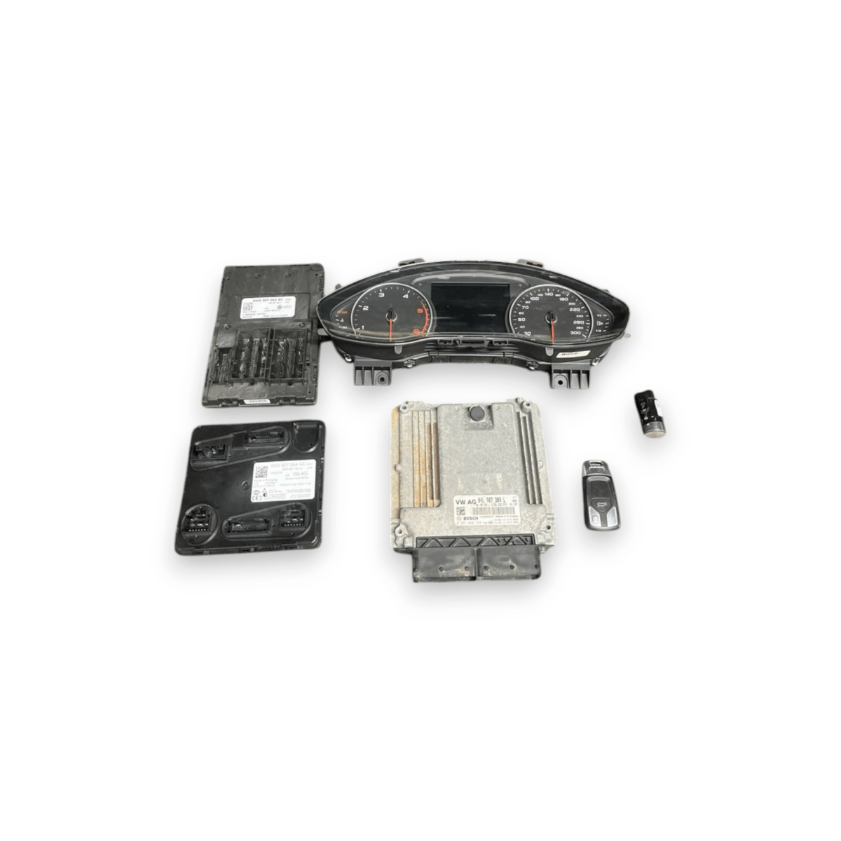 Start Kit / Ignition Audi A4 B9 2.0 Diesel (2015 to 2024) code: 04L907309L / code: 0281030258 - F&amp;P CRASH SRLS - Used Parts