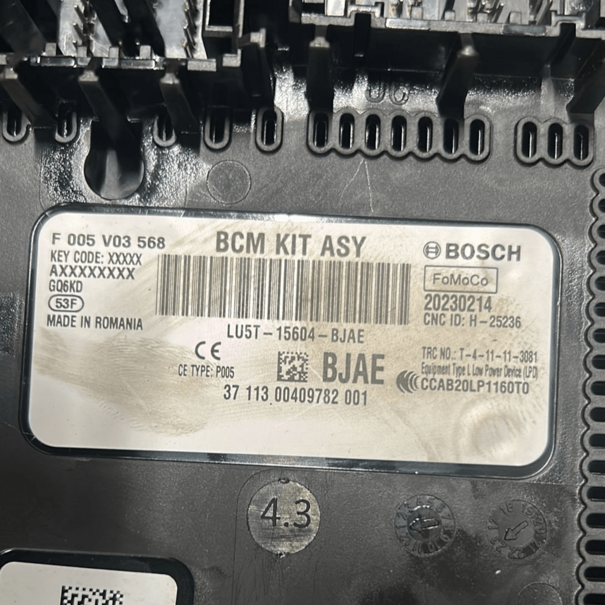 Kit avviamento ford puma 1.0 benzina (2019 >) - F&P CRASH SRL - Ricambi Usati